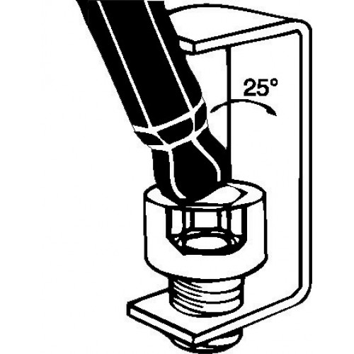 Bondhus Llave en L punta-bola - métrica